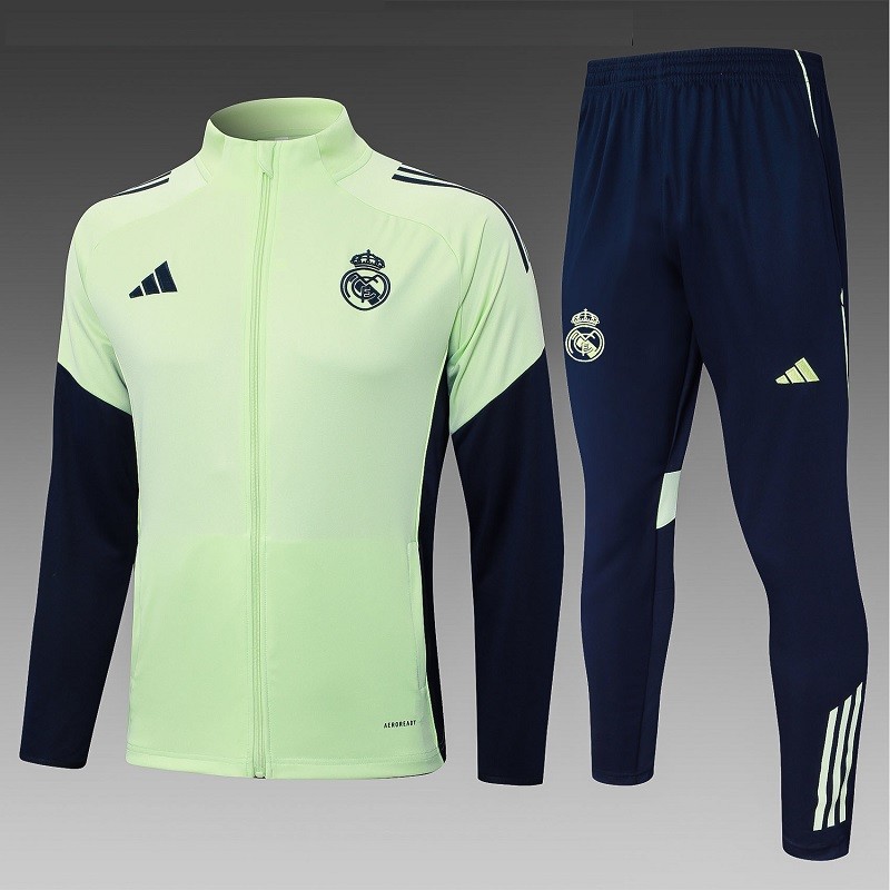 25/26 Real Madrid Adult jacket light green