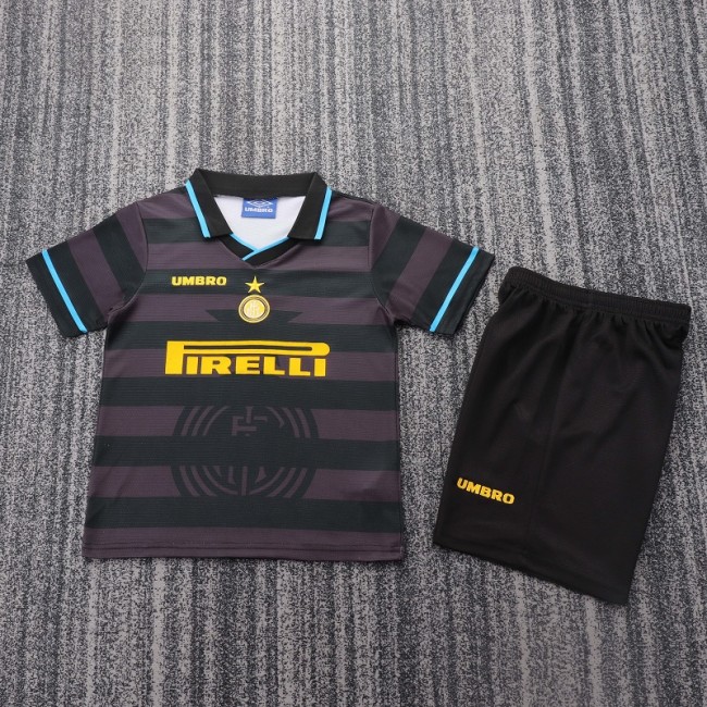 Retro 97/98 Inter Milan third kids kit