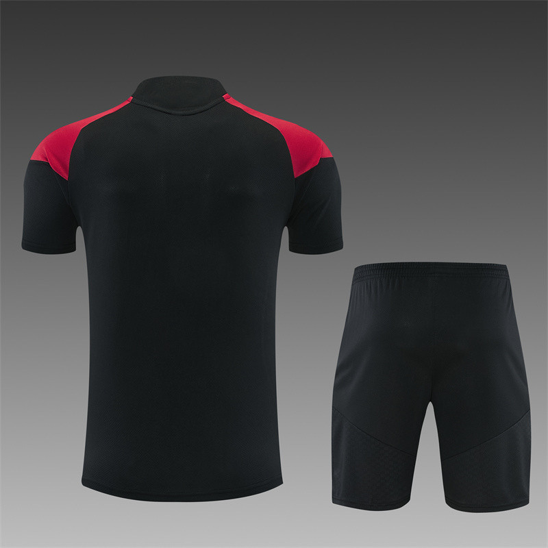 26/27 Arsenal Short sleeve training Adult suit black