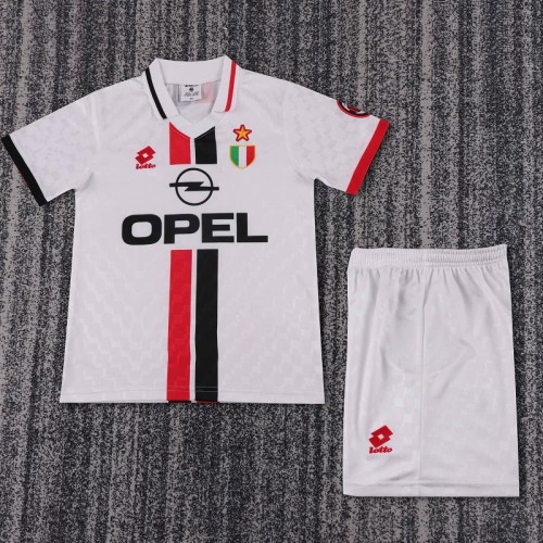 Retro 96/97 AC Milan Away kids kit