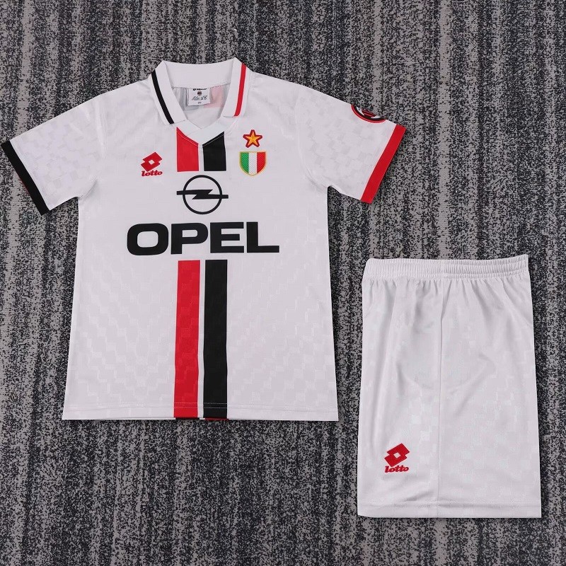 Retro 96/97 AC Milan Away kids kit