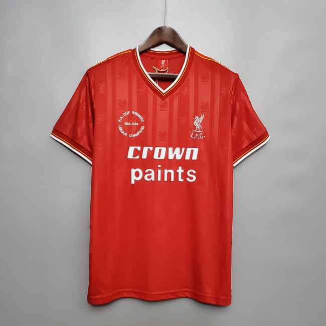 Retro 85/86 Liverpool home