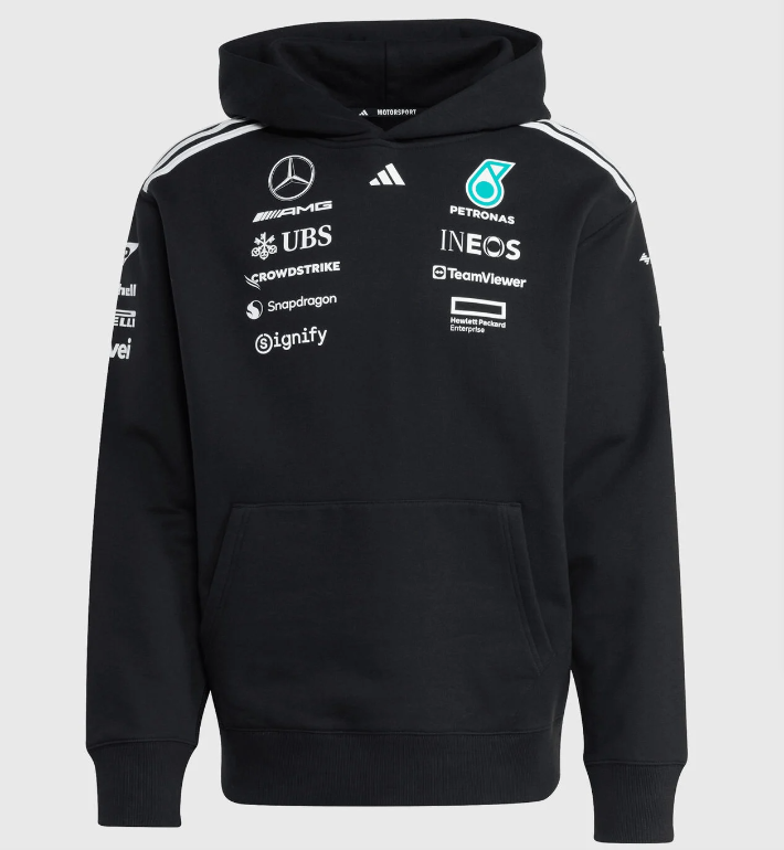 2025 Mercedes-AMG F1 hoodie black
