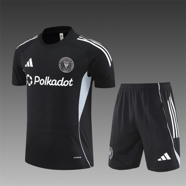 25/26 Miami kids short sleeved training suit black