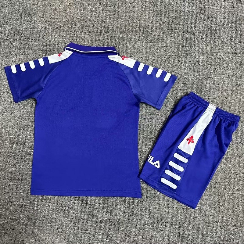 Retro 98/99 Fiorentina home kids kit