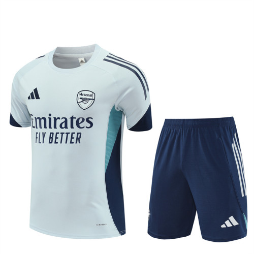 25/26 Arsenal kids Short sleeve training suit royal blue