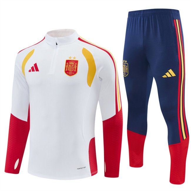 26/27 Spain kids training suit white