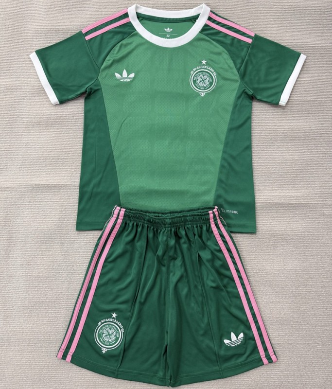 26/27 Celtic goalkeeper kids kit green