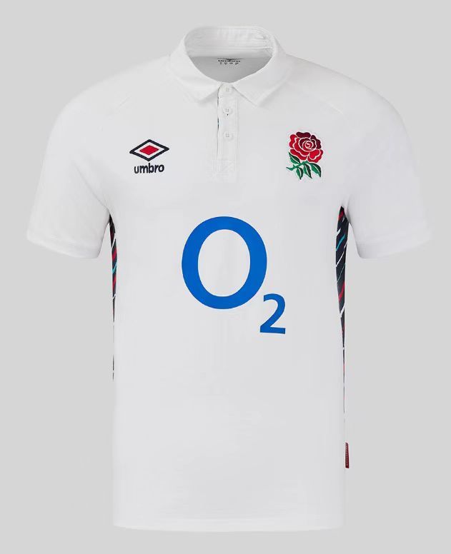 2025 England home Polo rugby Jersey