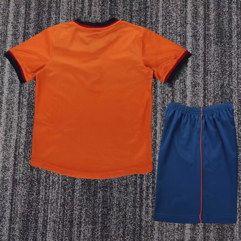 Retro 98/99 Barcelona third kids kit