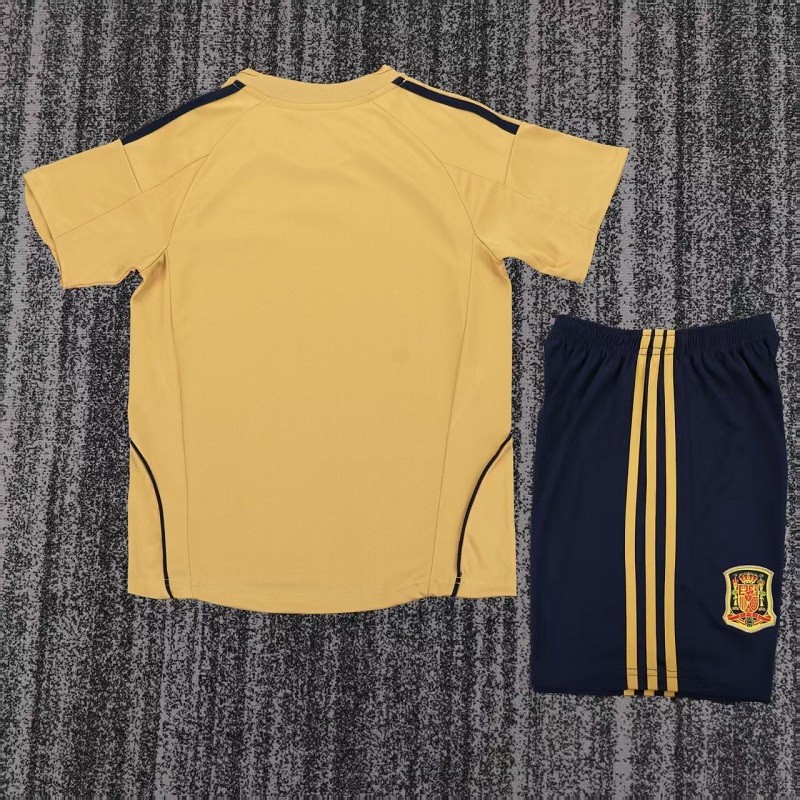 Retro 2008 Spain Away kids kit