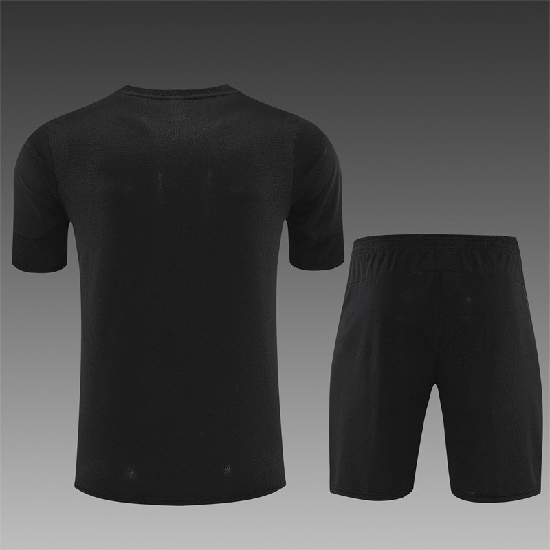 25/26 Manchester City Short sleeve training suit black