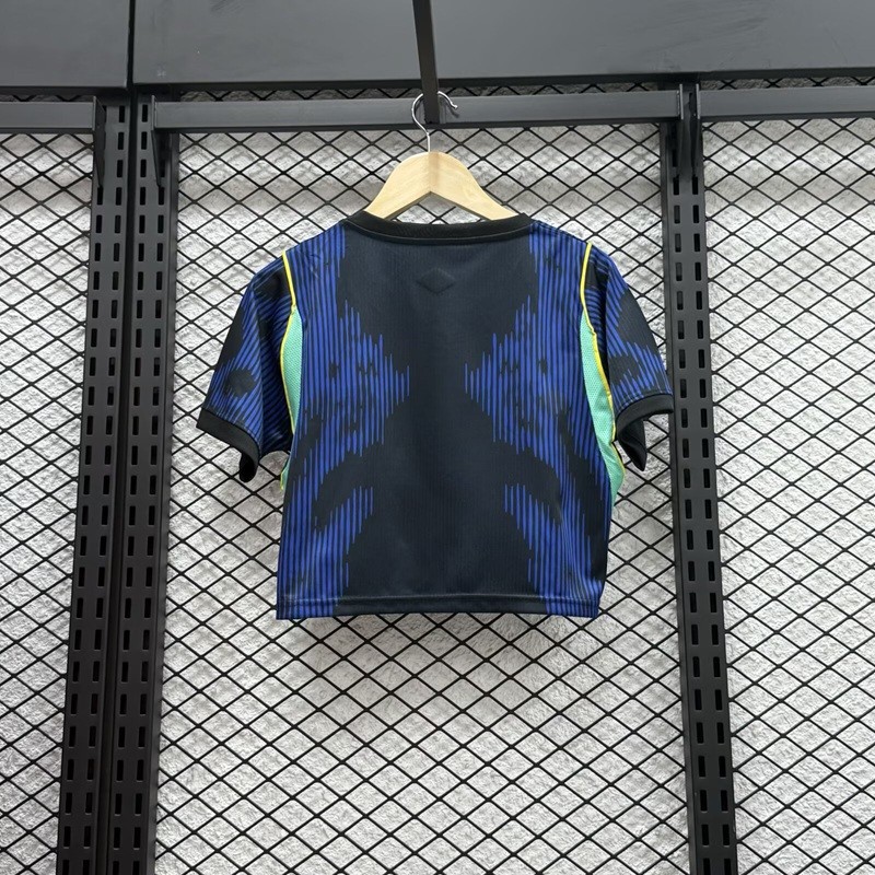 26/27 Brazil Away women's short football Jersey