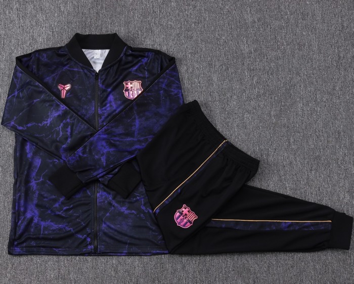 26/27 Barcelona Adult jacket black Purple