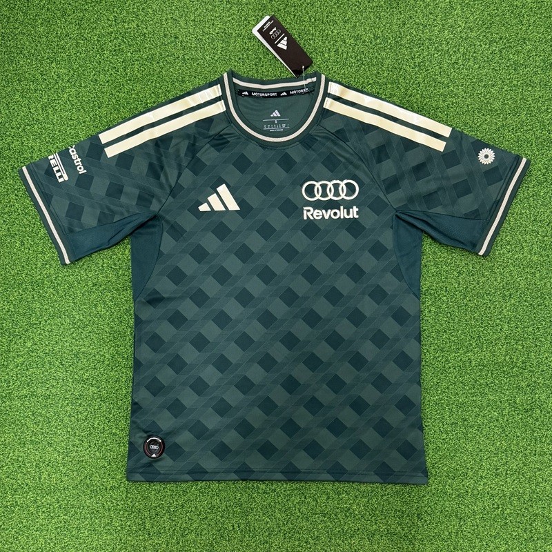 2026 Audi F1 T-shirt dark green