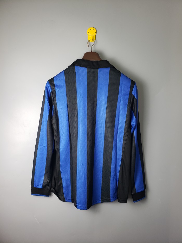 Retro 1998 Inter Milan long-sleeved home