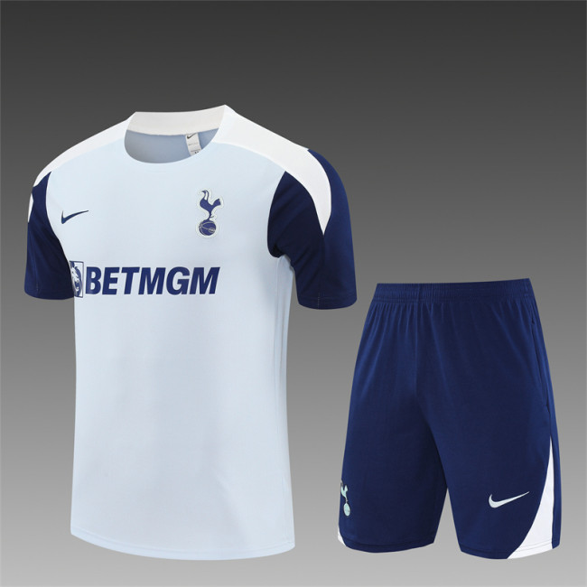 25/26 Tottenham Hotspur Short sleeve  Adult training suit grey