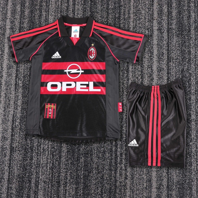 Retro 98/99 AC Milan third kids kit