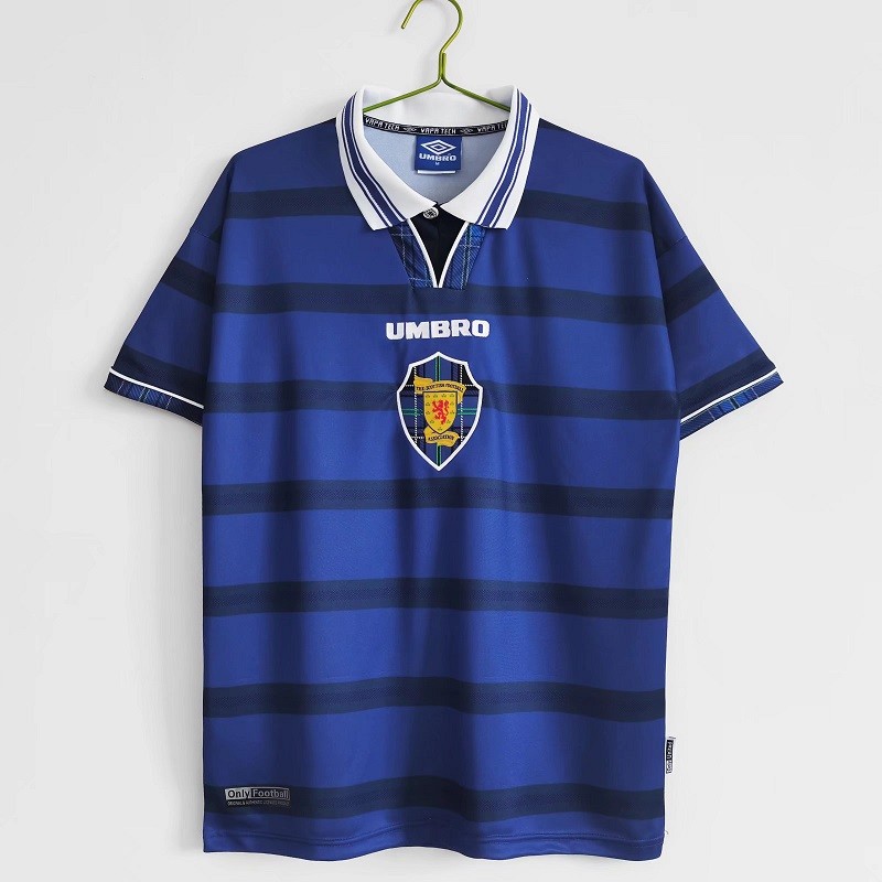 Retro Scotland 1998 home football jersey