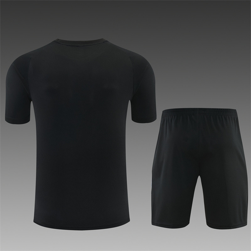 26/27 Atletico Madrid short -sleeved training suit black