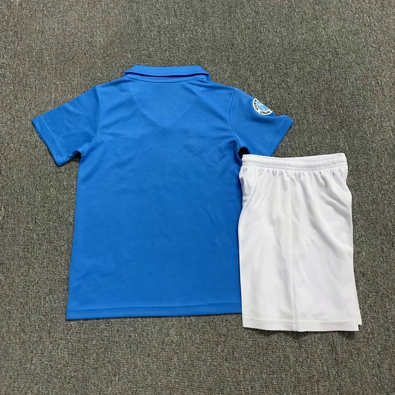 Retro 87/88 Napoli home kids kit