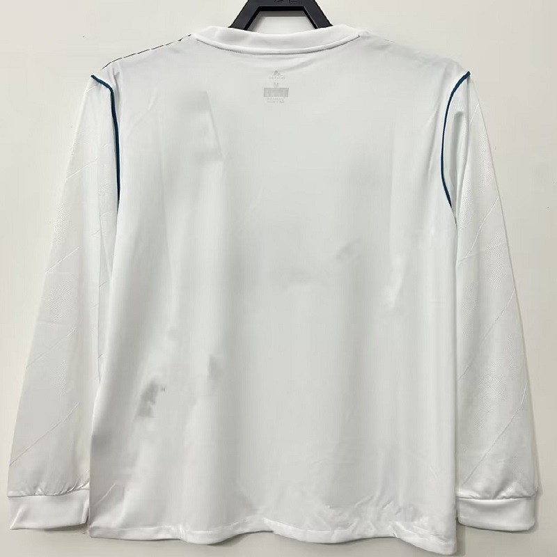 Retro 17/18 Real Madrid home Long sleeve