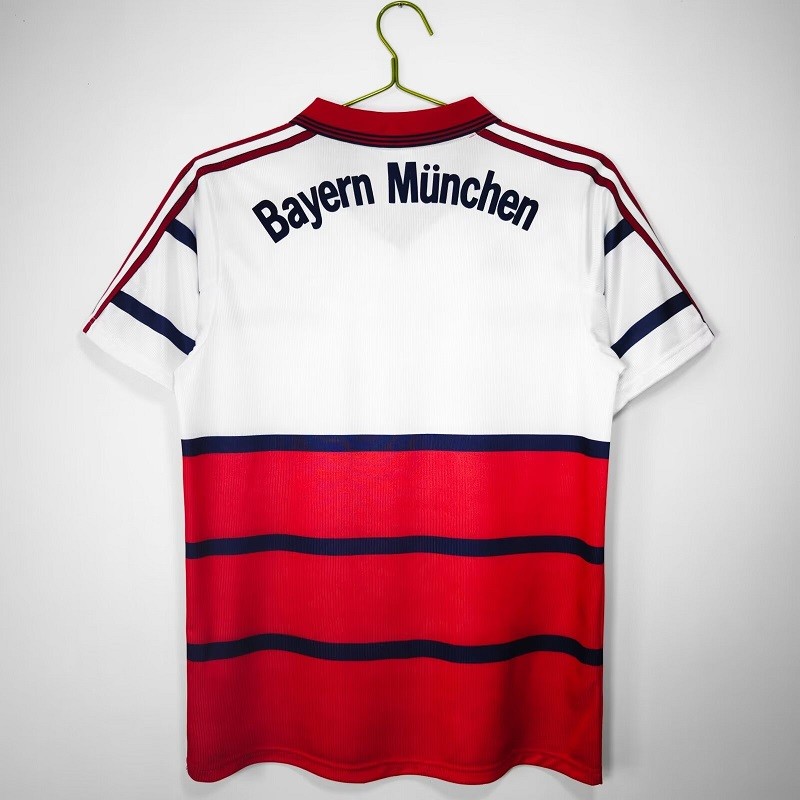 Retro 98/00 Bayern Munich away football jersey