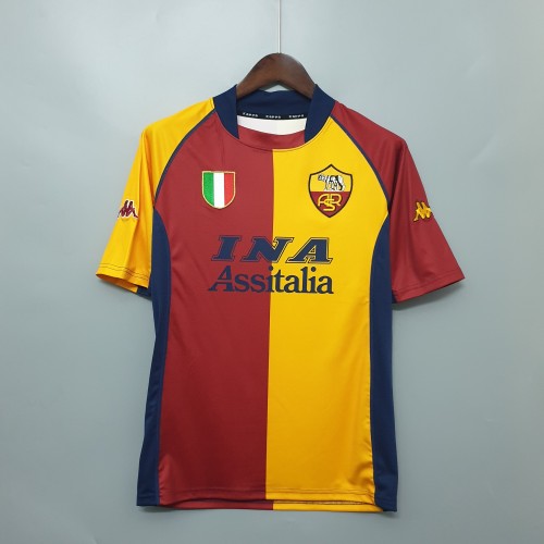 Retro Roma 2001-2002 Home
