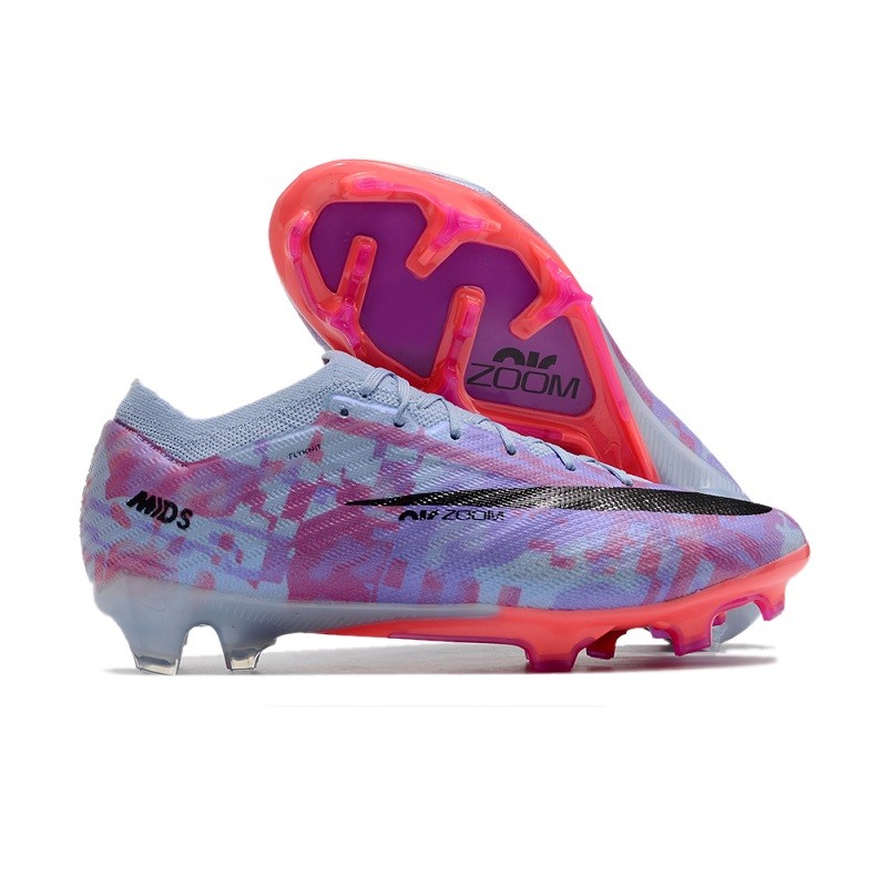 Nike Assassin 15th Generation Jade Grey Powder Built in Full Air Cushion Waterproof Knitted FG Football Shoes