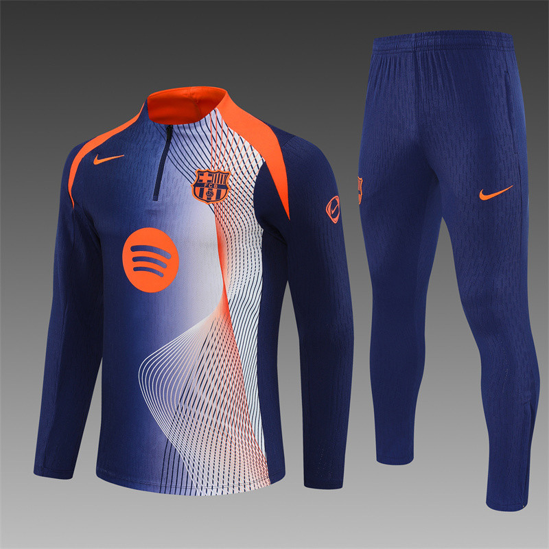 25/26 Barcelona Adult training suit Royal Blue