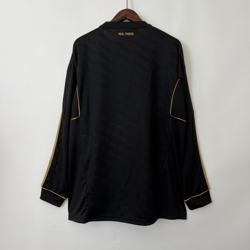 Retro Long Sleeve Real Madrid 11/12 Away