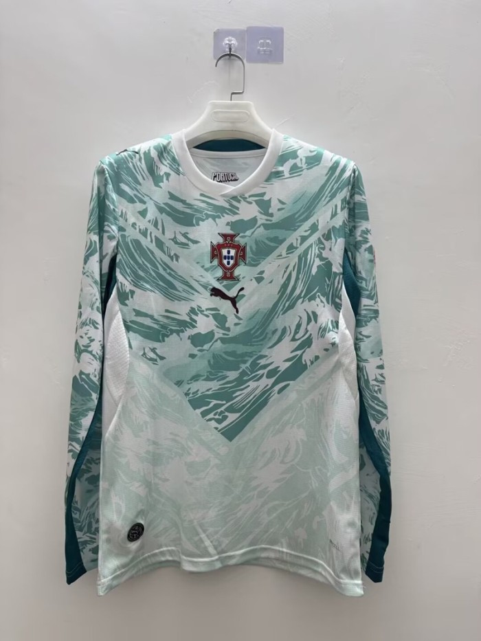 2026 Portugal Away football Jersey long sleeves