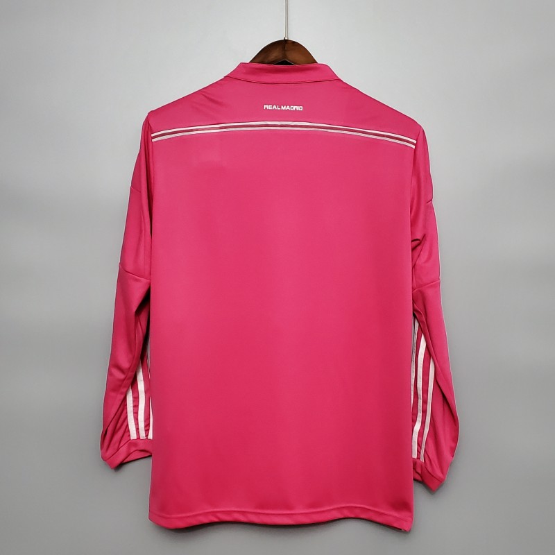 Retro Long Sleeve Real Madrid 14/15 Away