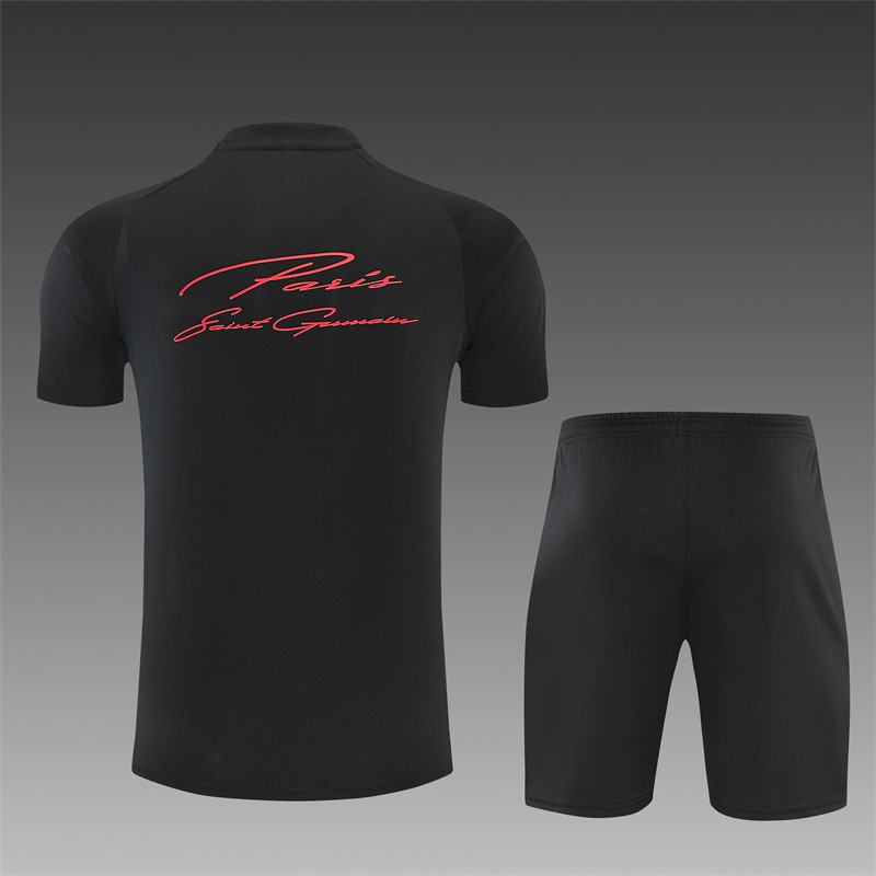 26/27 PSG short sleeved Adult training suit black