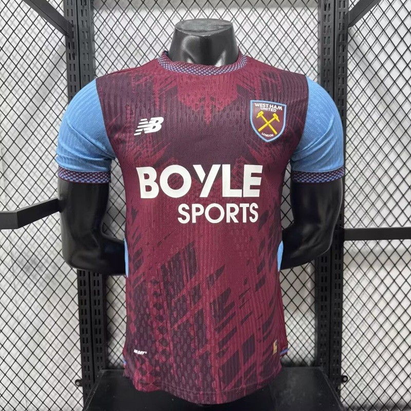 26/27 West Ham United home Player Version football Jersey