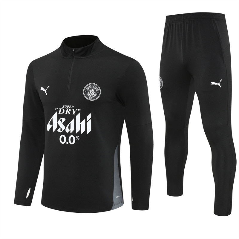 25/26 Manchester city kids training suit black