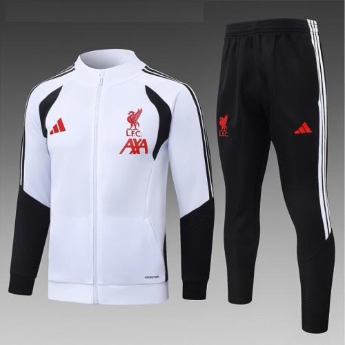 26/27Liverpool kids jacket white