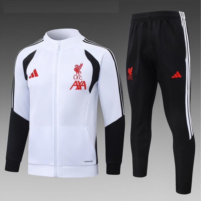 26/27Liverpool kids jacket white