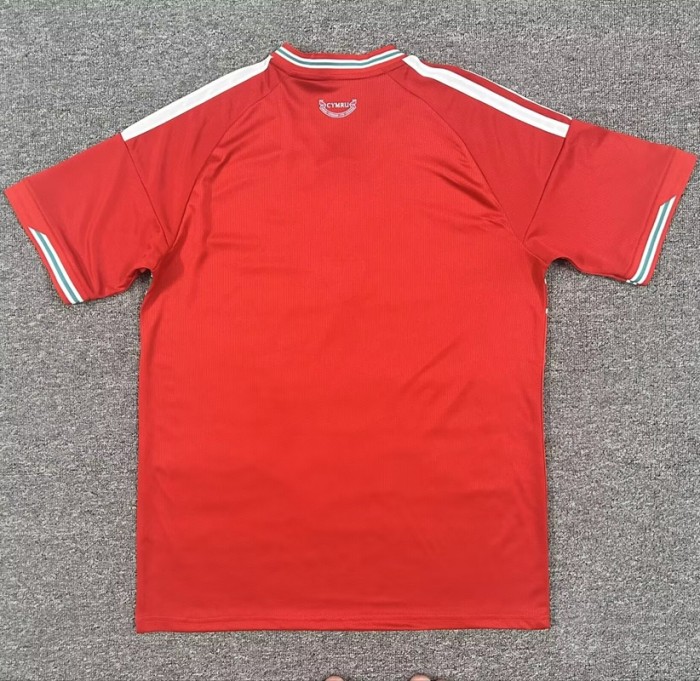25/26 Wales home football Jersey