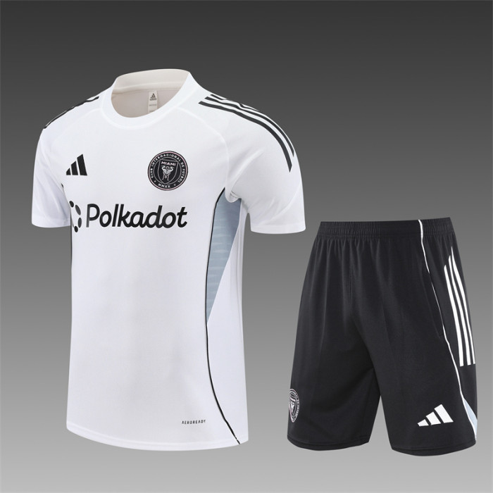 25/26 Miami kids short sleeved training suit white