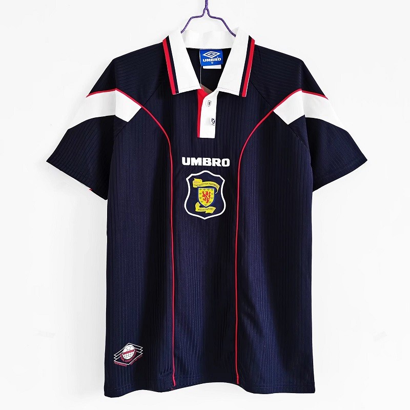 Retro 96/98 Scotland home football jersey