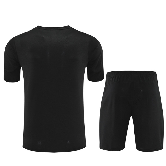 25/26 Manchester City kids Short sleeve training suit black