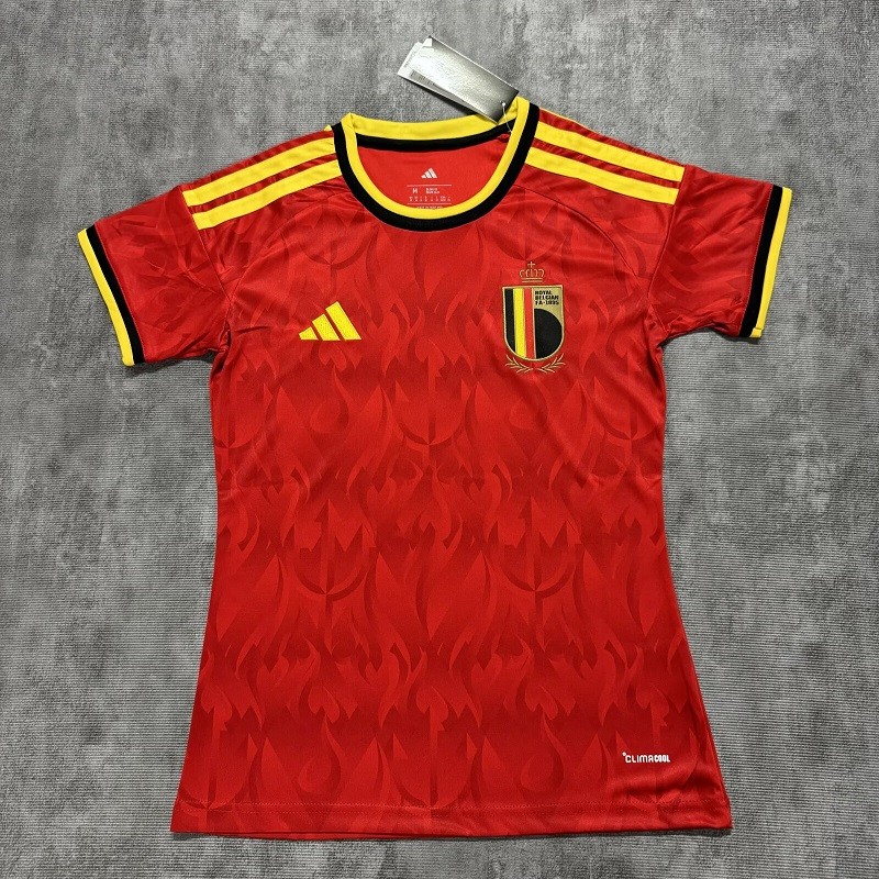 25/26 Belgium home women's football Jersey