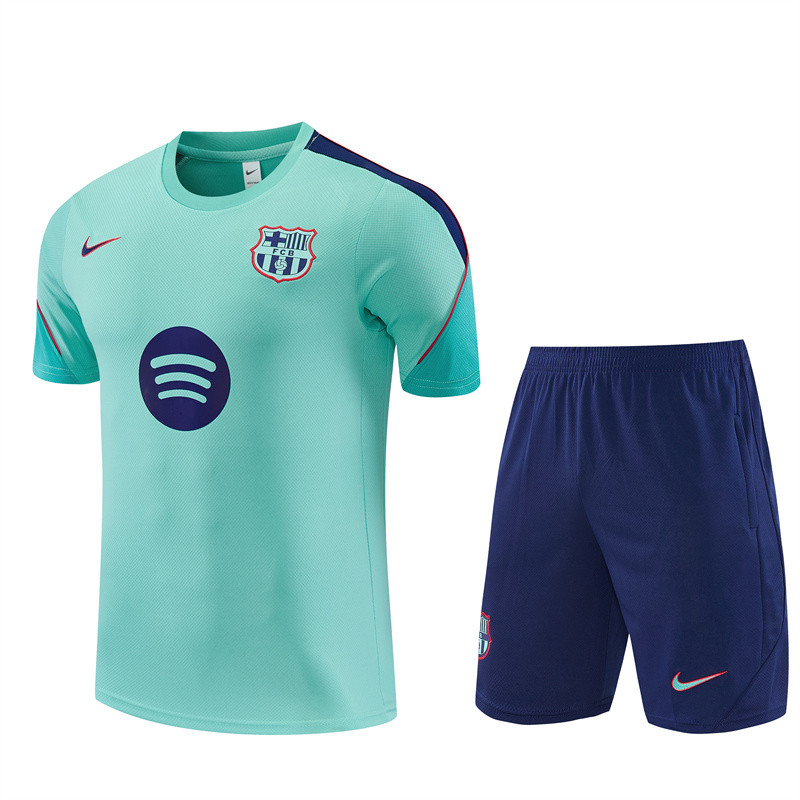 26/27 Barcelona kids Short sleeve training suit blue
