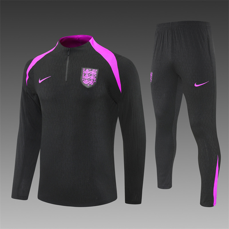 25/26 England kids training suit black