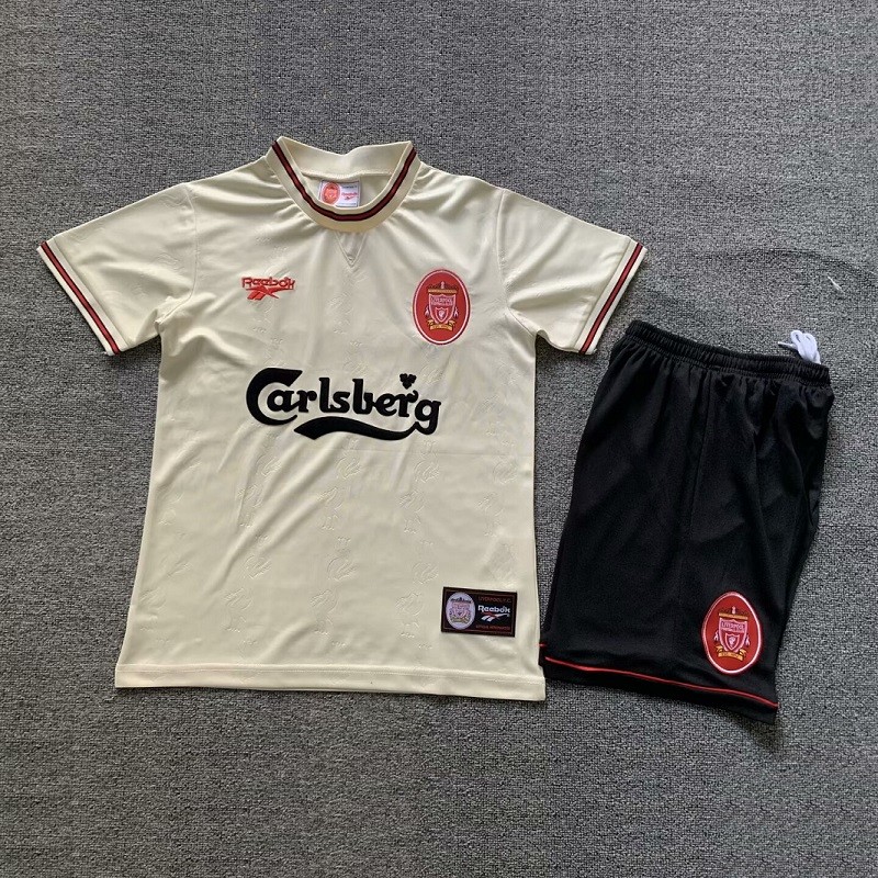 Retro 96/97 liverpool Away kids kit