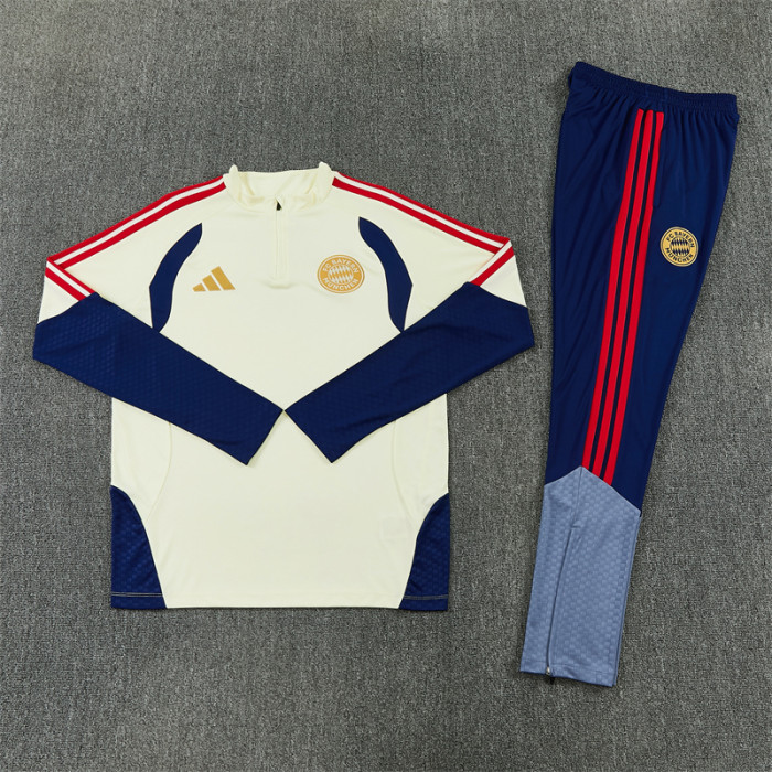 26/27 Bayern Munich kids training suit beige