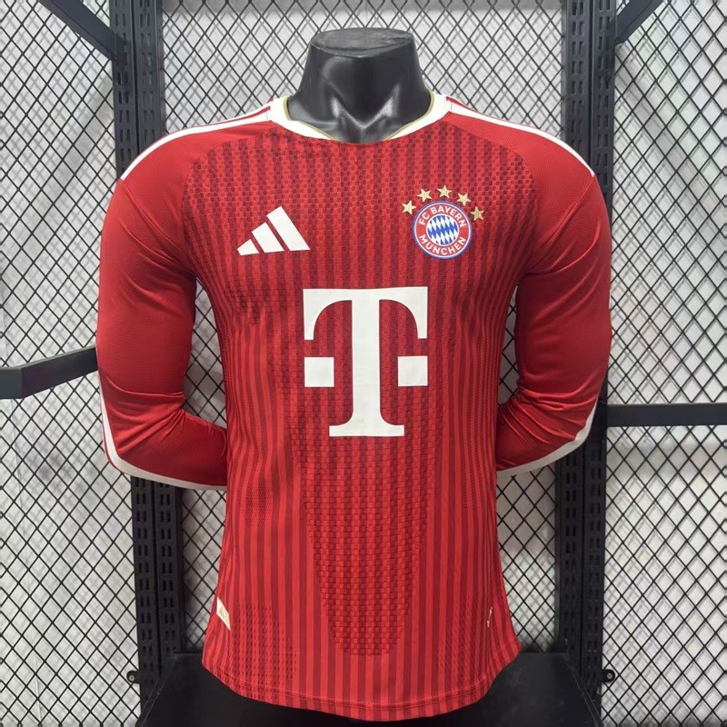 26/27 bayern munich home Player Version long sleeves