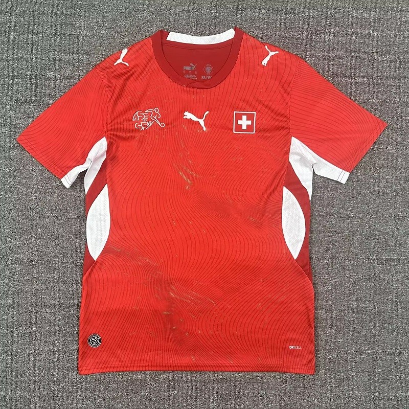 25/26 Switzerland home football Jersey