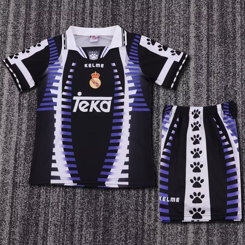 Retro 97/98 Real Madrid third kids kit